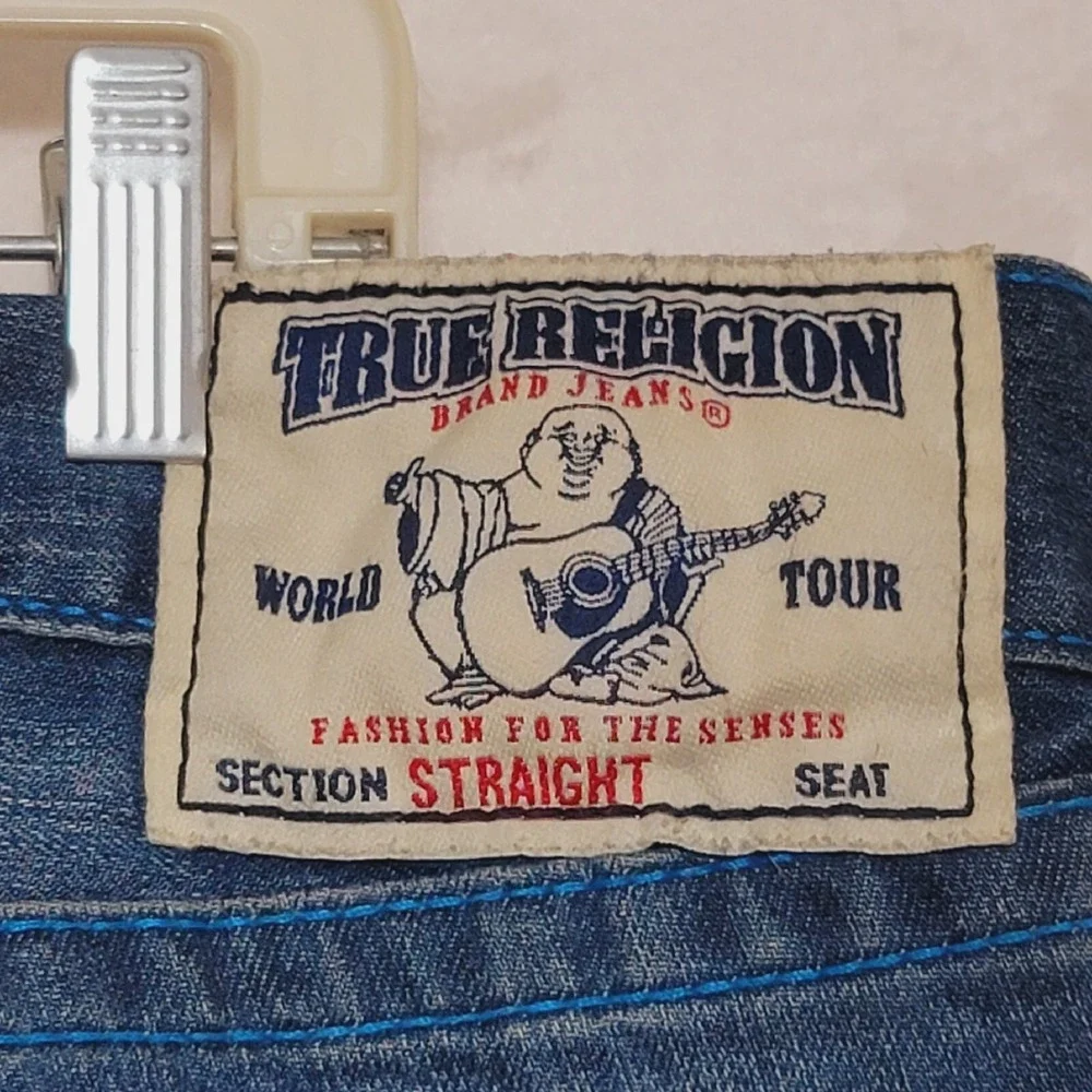 True Religion Jeans Men's 38/34 World Tour Pants Section Straight